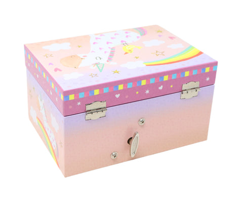 Personalised Unicorn Musical Jewellery Box