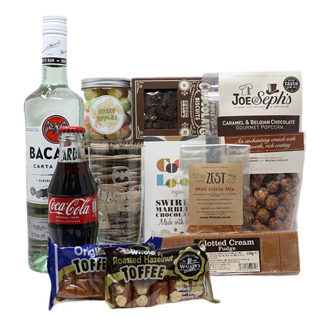 Personalised Luxury Bacardi Hamper Gift