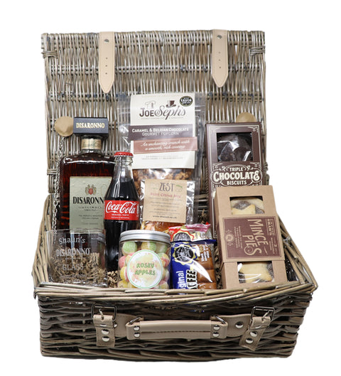 Personalised Luxury Disaronno Alcohol Christmas Hamper