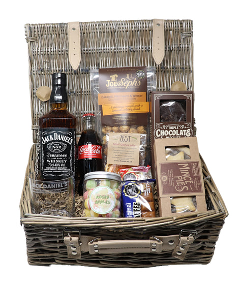 Personalised Luxury Jack Daniels Alcohol Christmas Hamper