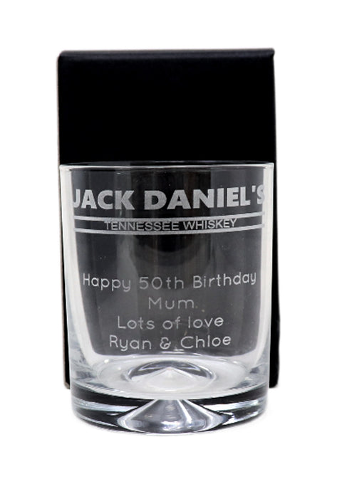 Personalised Luxury Jack Daniels Alcohol Christmas Hamper