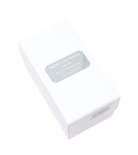 Silver Plated Christening Rattle in Personalised Gift Box