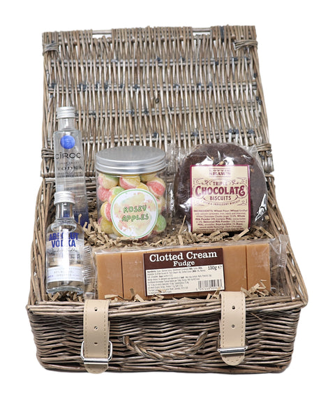 Vodka Hamper with Miniature Vodka & Treats