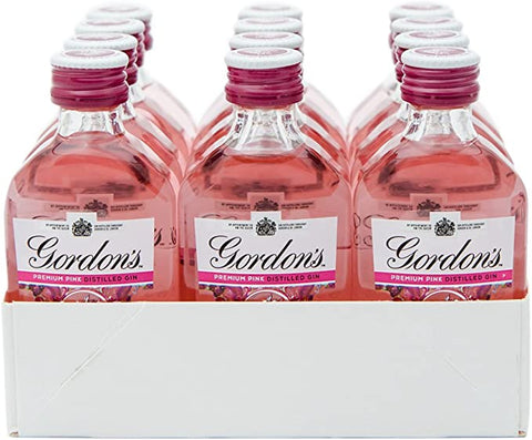 Gordon's Premium Pink Gin 5cl Miniature - Pack of 12