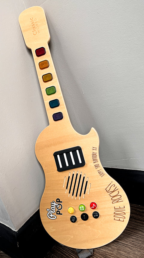 Personalised Children's Wooden Musical Guitar