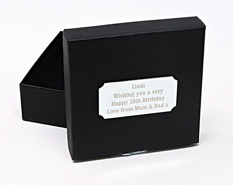 Personalised Black Pocket Watch - Peaky Blinders Design