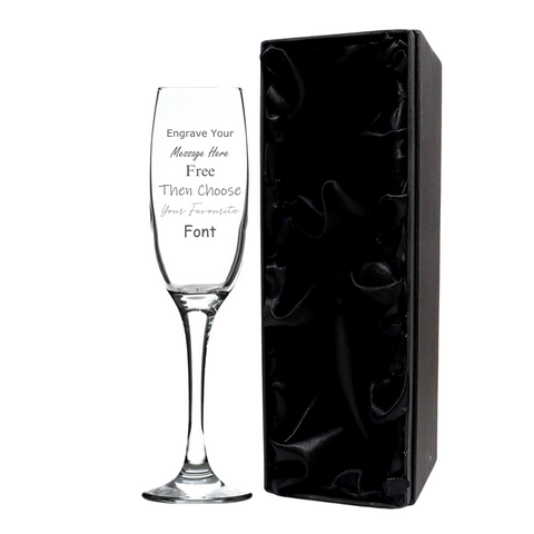 Personalised Fusion Champagne Flute