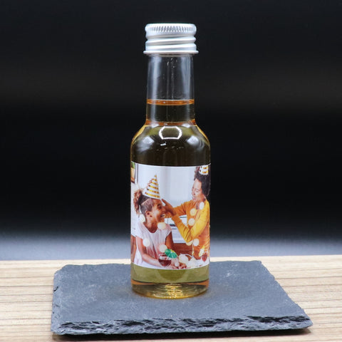 Personalised Miniature Alcohol Bottles - Upload Your Design or Photo