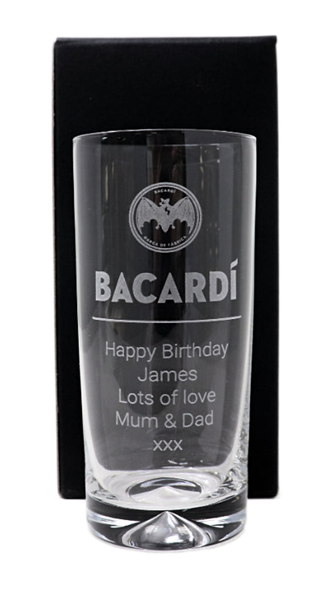 Personalised Luxury Bacardi Hamper Gift