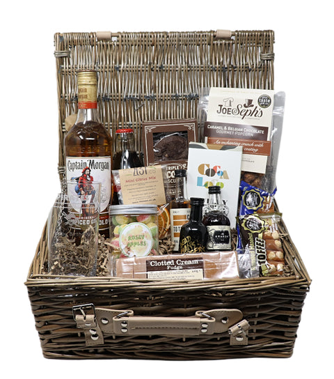 Personalised Luxury Captain Morgan Spiced Rum Hamper Gift