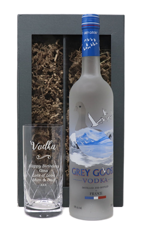grey goose engraved vodka