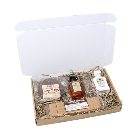 Personalised Tall Shot Glass + Disaronno & Treats Letterbox Gift