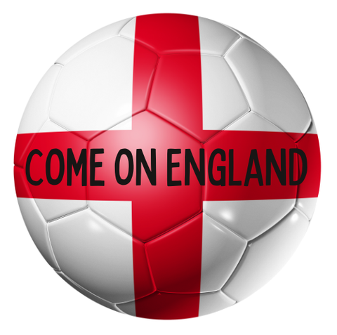 Come On England Design Drink Toppers