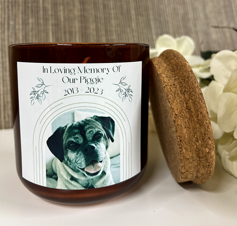 Personalised Loving Memory Design Scented Candle