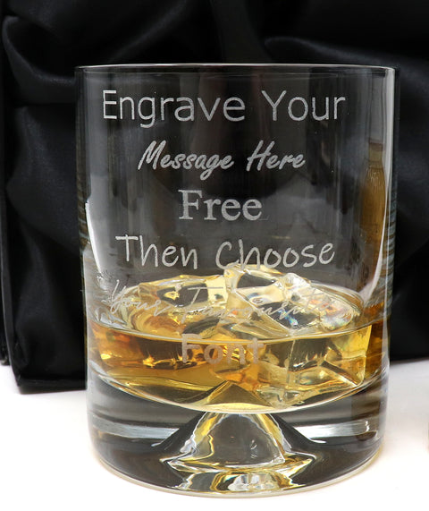 Personalised Glass Tumbler