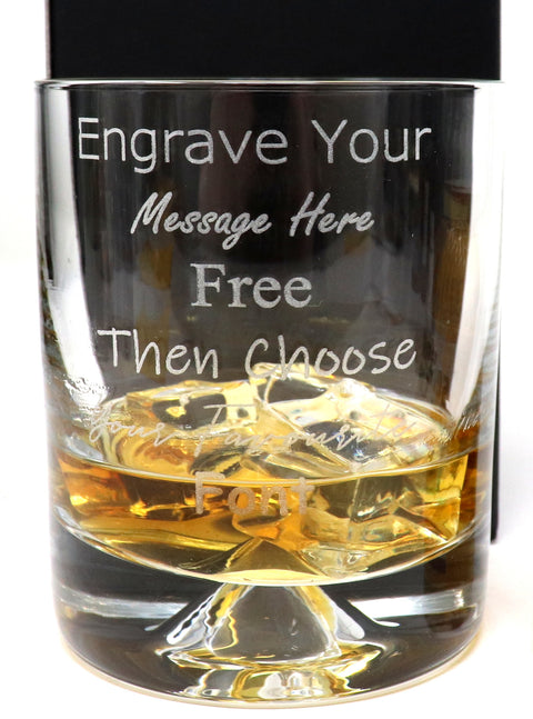 Personalised Glass Tumbler