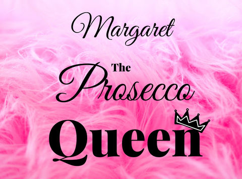 Personalised Prosecco Bottle Label - Prosecco Queen Design