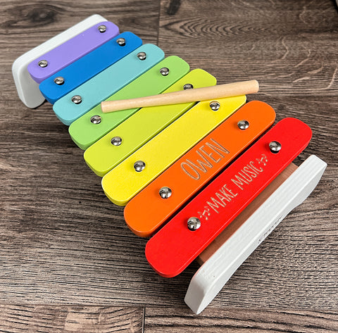 Personalised Wooden Xylophone