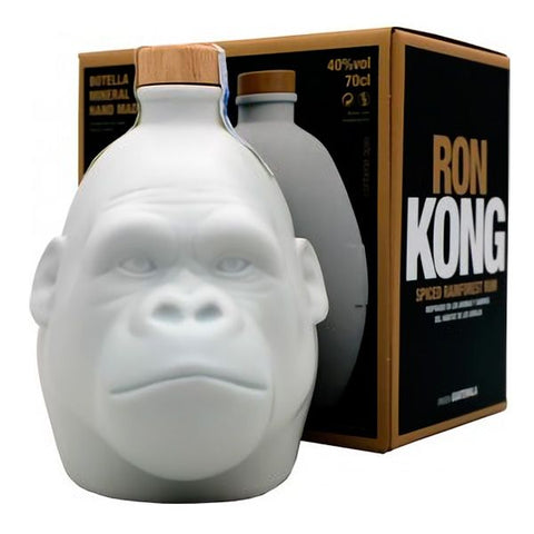 White KONG Spiced Rainforest Rum 70cl Bottle