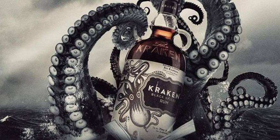 Kraken Rum Highball Glass – Bearded Dragon Takeaway